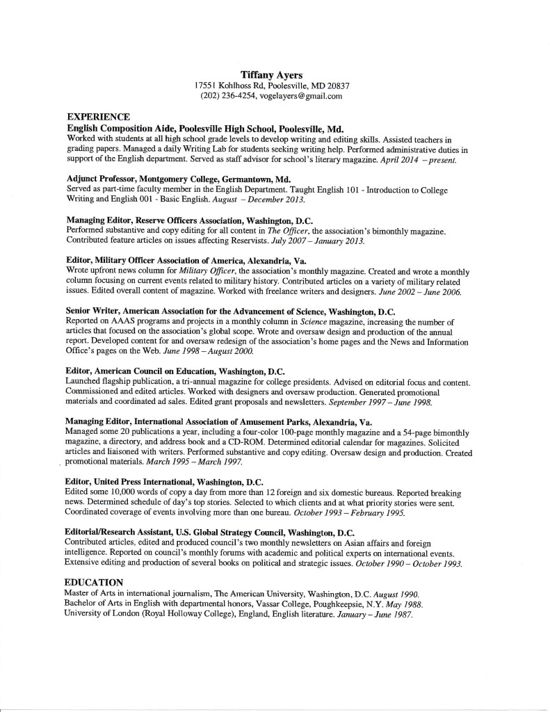Report writing for college magazine